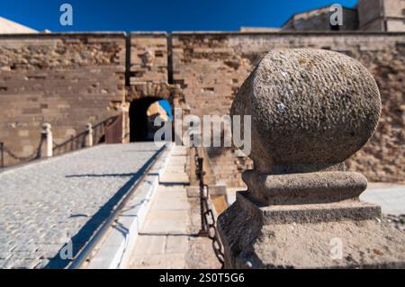 Alte Kathedrale SEU Vell (13.-14. Jahrhundert), Lleida. Katalonien. Spanien. Europa Stockfoto