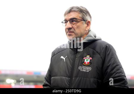 Southampton-Manager Ivan Juric während des Premier League-Spiels im Selhurst Park, London. Bilddatum: Sonntag, 29. Dezember 2024. Stockfoto