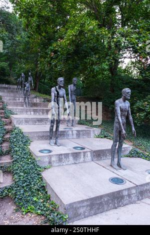 Gedenkstätte für die Opfer des Kommunismus, Prag, Tschechien, Tschechien. Stockfoto