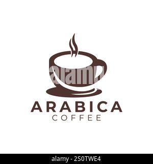 Design-Vorlage für Coffee, Coffee Shop Stock Vektor