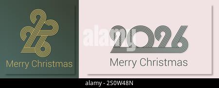 2026 - Happy New Year 2026 Stock Vektor