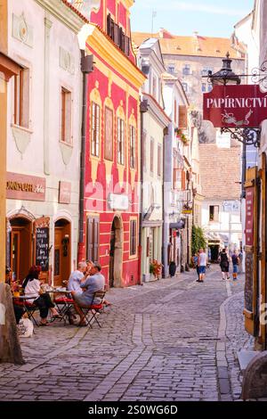 Cesky Krumlov, Tschechische Republik, Tschechien Stockfoto