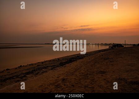 Purple Island Al Khore Doha Katar am 12/2024 Stockfoto
