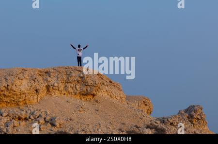 Purple Island Al Khore Doha Katar am 12/2024 Stockfoto