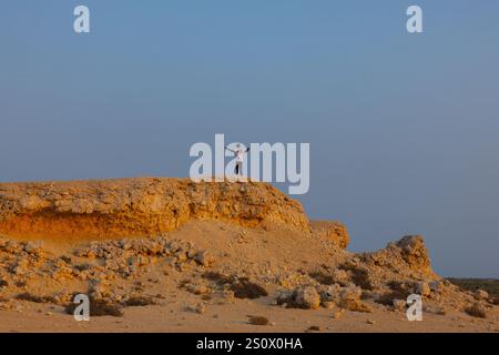 Purple Island Al Khore Doha Katar am 12/2024 Stockfoto