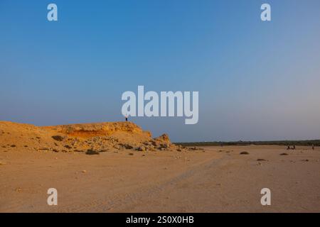 Purple Island Al Khore Doha Katar am 12/2024 Stockfoto