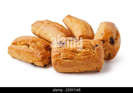 Frisch gebackenes Gebäck in goldbrauner Farbe und herrlicher Textur, perfekt zum Nachtisch oder Imbiss Stockfoto