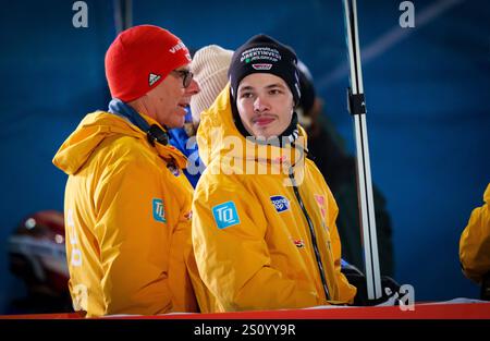 Oberstdorf, Deutschland. Dezember 2024. Philipp Raimund, GER beim 73. Vier-Schanzentournier Skispringen am 28. Dezember 2024 in der Schattenbergschanze ORLEN Arena in Oberstdorf, Bayern, Fotograf: ddp Images/STAR-Images Credit: ddp Media GmbH/Alamy Live News Stockfoto