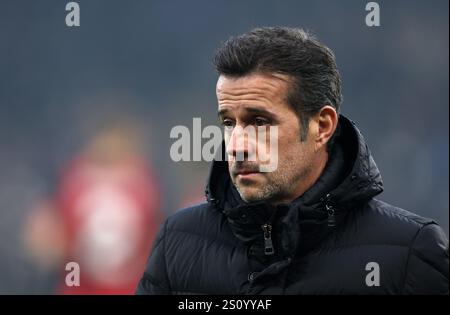 Aktenfoto vom 29.12.2024 von Marco Silva, der zugab, dass er frustriert war, nachdem Bournemouths 89. Minute-Equalizer seine Mannschaft in Fulham bei einem Unentschieden 2-2 in Craven Cottage hielt. Ausgabedatum: Montag, 30. Dezember 2024. Stockfoto