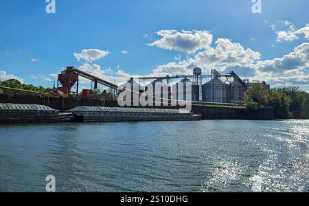 Drax Aliceville Pellet Plant, Alabama Stockfoto