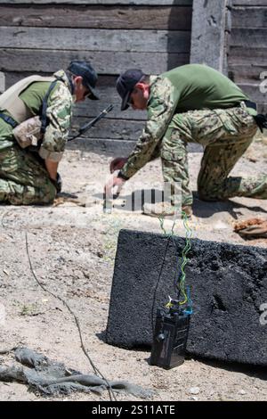 EODMU-8 Expeditionary Warfare Field Training Übung 3.-5. Juni 2024 (8487112). Stockfoto