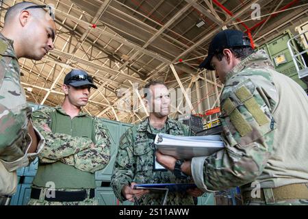 EODMU-8 Expeditionary Warfare Field Training Übung 3.-5. Juni 2024 (8487108). Stockfoto