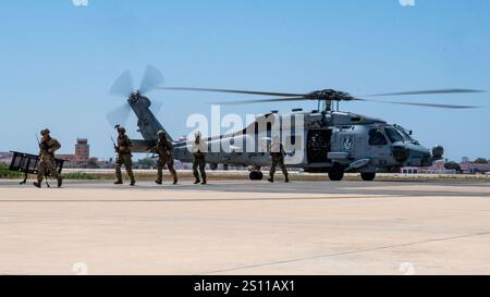 EODMU-8 Expeditionary Warfare Field Training Übung 3.-5. Juni 2024 (8487111). Stockfoto