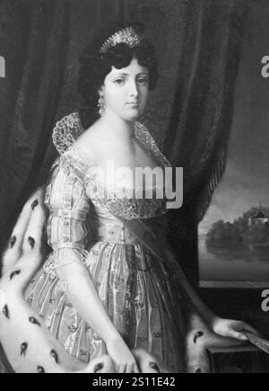 Erik Bogislaus Skjöldebrand - Fredrika Dorotea Vilhelmina (1781–1826), Prinzessin von Baden, Königin von Schweden, verheiratet mit Gustav IV. Adolf von Schweden Stockfoto