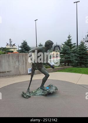 Terry Fox Statue in St. John's, Neufundland & Labrador, Kanada Stockfoto