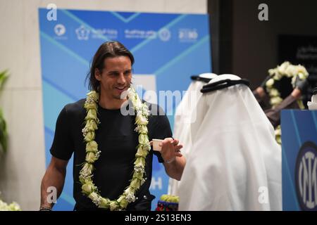 Riad, Saudi-Arabien. Dezember 2024 30. Inter Mailänder Torhüter Yann Sommer Ankunft am King Khalid International Airport während des EA Sports FC Supercup 2024/2025 - Sport, Fußball - Riad, Saudi Arabien - Montag, 30. Dezember 2024 (Foto: Massimo Paolone/LaPresse) Credit: LaPresse/Alamy Live News Stockfoto