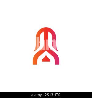 Letter MA-Logo. MA-Anfangssymbol Stock Vektor