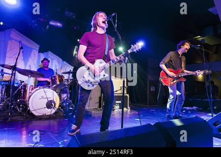 US-AMERIKANISCHE Alternative Rock-Band Mudhoney in Konzert im Institute, Birmingham, 10. Juni 2013. Frontmann und Leadsänger Mark Arm Stockfoto