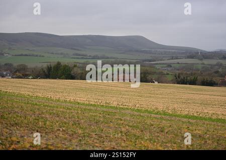 Blick auf die Landschaft des South Downs Nationalparks Stockfoto