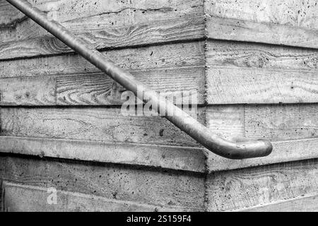 WA17159-00-BW..... WASHINGTON: Geländer und Mauer im Washington State Convention and Trade Center in Seattle. Stockfoto