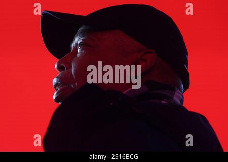 New York, USA. Januar 2025. Ny. Dezember 2024 31. Eric Adams bei einem öffentlichen Auftritt zur Times Square Silvesterfeier, Manhattan, New York, NY, Dezember 31, 2024. Credit: Manoli Figetakis/Everett Collection/Alamy Live News Credit: Everett Collection Inc/Alamy Live News Stockfoto