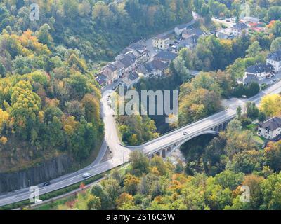 LUFTAUFNAHME. Stockfoto