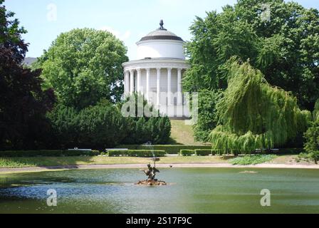Warschauer Sächsischer Garten Stockfoto