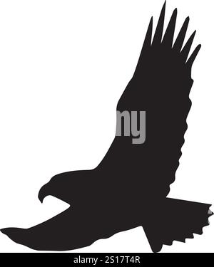 Hintergrund, Symbol, abstrakt, Vektor, Design, isoliert, Natur, Kunst, Illustration, Tier, schwarz, Silhouette, Vogel, Skizze, Tattoo, Feder, Adler, Flügel Stock Vektor