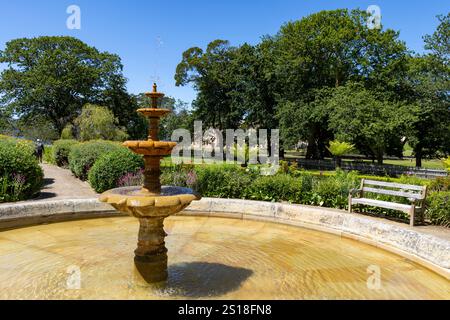 Government Gardens at Port Arthur historische Stätte und Freilichtmuseum, ehemalige Strafkolonie, Tasmanien, Australien, 2024 Stockfoto