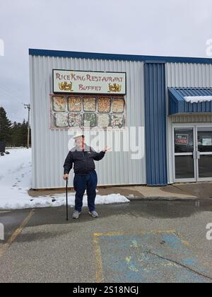 Rice King Restaurant Buffet am King George Highway in Miramichi, New Brunswick, Kanada Stockfoto