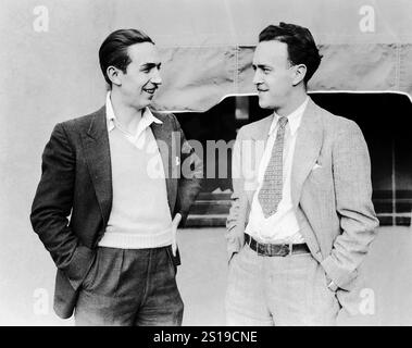 Cartoon Masters - Walt Disney und Ub Iwerks, Erfinder von Mickey Mouse, 1920er Jahre Stockfoto