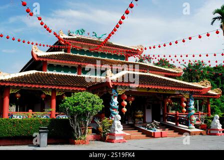 Tempel in der Nähe von Kuching, Sarawak, Malaysia (Borneo) Stockfoto