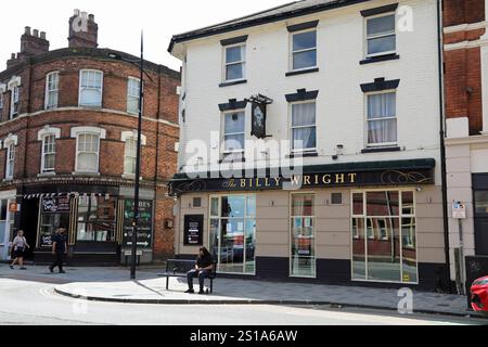 Das Billy Wright Public House in Wolverhampton Stockfoto