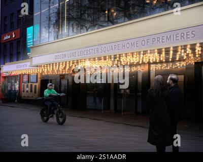 Odeon Luxe Cinema, Leicester Square, London, England. Stockfoto