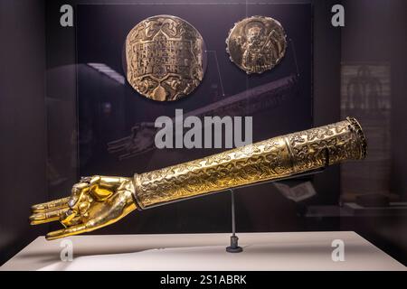 Türkei, Istanbul, historisches Zentrum, das zum UNESCO-Weltkulturerbe gehört, Bezirk Sultanahmet, Museum für Geschichte und Erfahrung der Hagia Sophia (Aya Sofya oder Haghia Sophia) Stockfoto