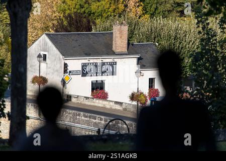 Frankreich, Loir-et-Cher, Saint-Aignan-sur-Cher Stockfoto