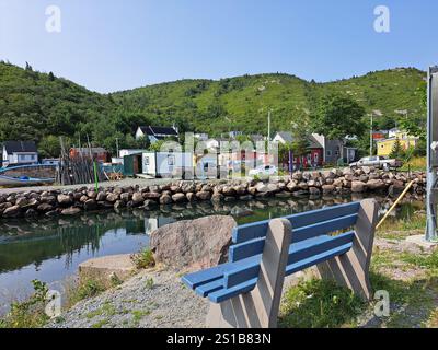 Primitiver Stabschutz in Petty Harbour–Maddox Cove, Neufundland & Labrador, Kanada Stockfoto