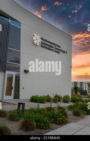 Pima Community College, Downtown Campus, Tucson Arizona Schild Stockfoto