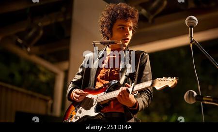 TIMOTHEE CHALAMET in A COMPLETE UNKNOWN (2024), Regie: JAMES MANGOLD. Quelle: Range Media Partner / The Picture Company / Album Stockfoto