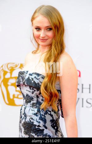 Sophie Turner nimmt am 18. Mai 2014 an den Arqiva British Academy Television Awards im Theatre Royal in London Teil Stockfoto