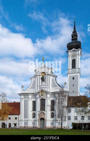 Kirche Marienmünster, Diessen am Ammersee, Oberbayern, Bayern, Deutschland, Europa Stockfoto