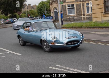Jaguar E-Type Stockfoto