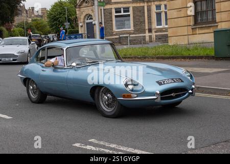 Jaguar E-Type Stockfoto