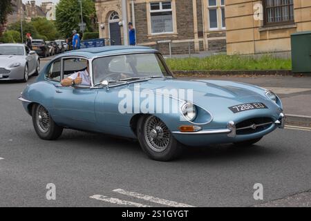 Jaguar E-Type Stockfoto