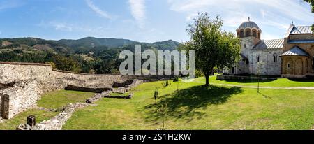 Kloster Studenica, Serbien Stockfoto