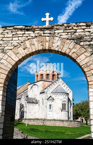 Kloster Studenica, Serbien Stockfoto
