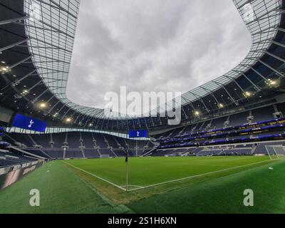 London, Großbritannien. Januar 2025. Vorspiel beim Tottenham Hotspur gegen Newcastle United EPL Match im Tottenham Hotspur Stadium, London, UK am 4. Januar 2025. Quelle: Paul Marriott/Alamy Live News Stockfoto