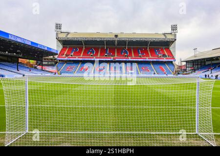 London, Großbritannien. Januar 2025. Blick auf das Stadion während des Spiels Crystal Palace FC gegen Chelsea FC English Premier League im Selhurst Park, London, England, Großbritannien am 4. Januar 2025 Credit: Every Second Media/Alamy Live News Stockfoto