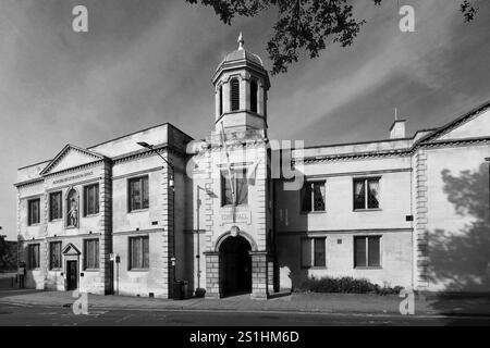 Das Old Town Hall Gebäude, Bedford Town; Bedfordshire; England; Großbritannien Stockfoto