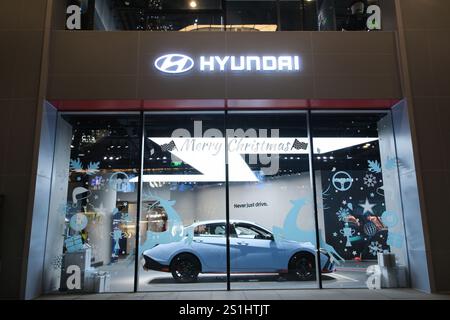 Hyundai Motor Company Markenautomat Stockfoto